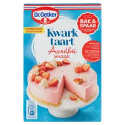 Dr. Oetker Kwarktaart Aardbei Smaak