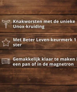 Unox knaks