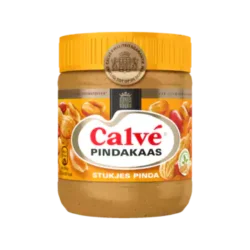 Calvé Pindakaas met Stukjes Pinda 350 gr