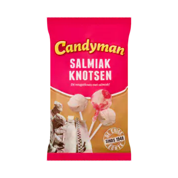 Candyman Salmiak knotsen