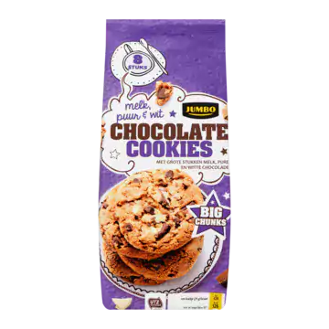 Chocolate Cookies 8 Stuks