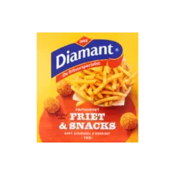Diamant Friet en snacks vast frituurvet