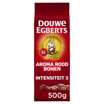 Douwe Egberts Aroma Rood Koffiebonen Douwe Egberts Aroma rood bonen 500 gr