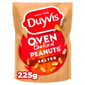 Duyvis Oven Baked Peanuts Original