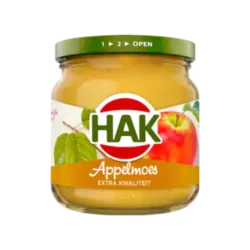 Hak Applesauce extra quality pot 197 gr
