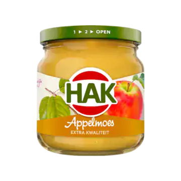 Hak Applesauce extra quality pot 197 gr