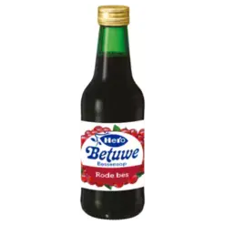 Hero Betuwe Bessen Sap Rode Bes 0, 25L Hero Betuwe Bessen Sap Rode Bes