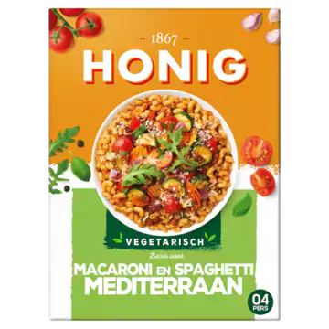 Honig Mix voor macaroni en spaghetti mediterraan