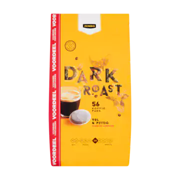 Jumbo Dark Roast 56 Koffiepads