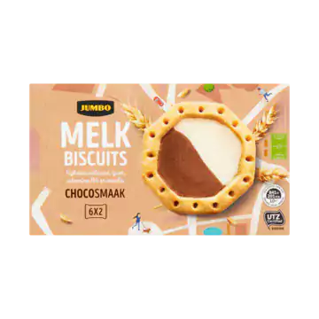 Jumbo Milk biscuits Milk & Choco