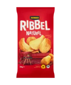 Jumbo Ribbel Naturel Chips