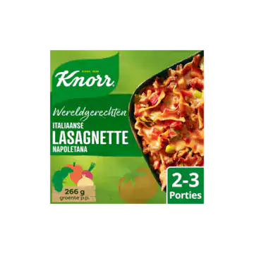 Knorr Wereldgerechten Lasagnette