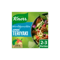 Knorr World Dishes Meal Kit Japanese Teriyaki