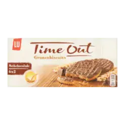 LU Time Out Granenbiscuits Koekjes Melkchocolade