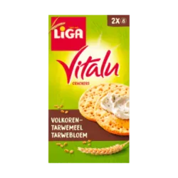 LiGA Vitalu Crackers Volkoren Tarwemeel