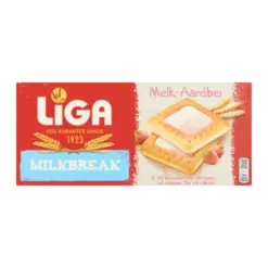 Liga Milkbreak duo melk aardbei