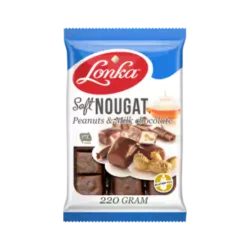 Lonka Soft Nougat Peanuts Milk Chocolate