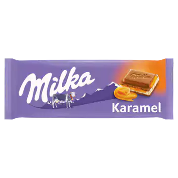 Milka Tablet karamel Milka Tablet karamel