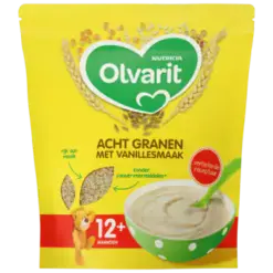 Olvarit Acht Granen met Vanillesmaak 12+ Maanden
