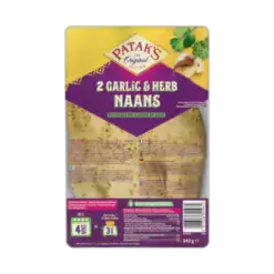 Patak's Knoflook en Kruiden Naans
