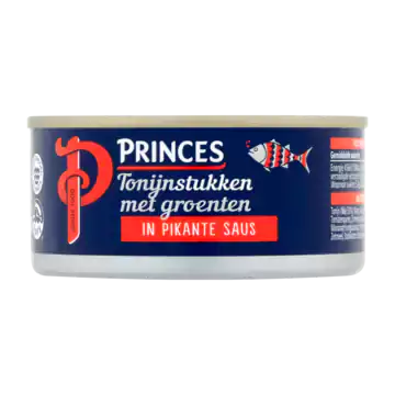 Princes Tonijnstukken met Groenten in Pikante Saus