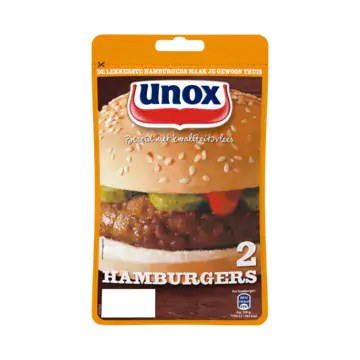 Unox Vlees Hamburger Unox Vlees Hamburger