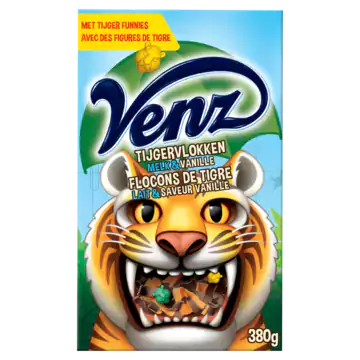 Venz Rimboe Tiger flakes Milk & Vanilla