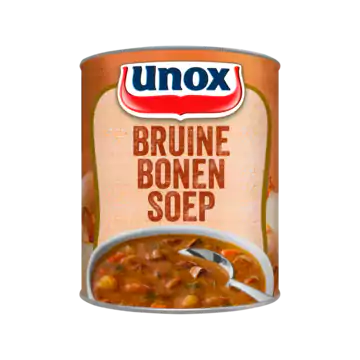 nox Soep in Blik Stevige Bruine Bonensoep Unox Soep in Blik Stevige Bruine Bonensoep