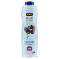 Jumbo Fruitsiroop Cassis met appel