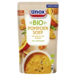 Unox Biologische Soep Biologische Pompoen