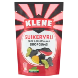 Klene Dropgums Sugar-Free Licorice Sweet Bag