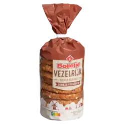 BOLLETJE Beschuit Vezelrijk Donker Volkoren