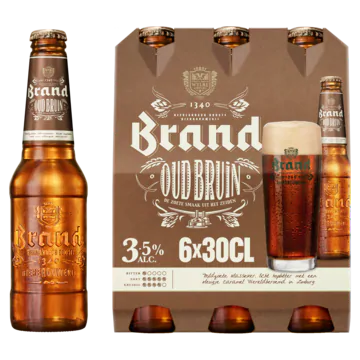 Brand Oud Bruin Flessen 6 x 30cl