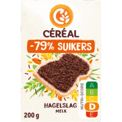 Céréal Minder Suikers Hagelslag Melk