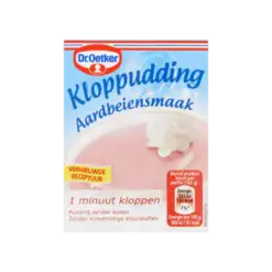 Dr. Oetker Kloppudding Aardbei