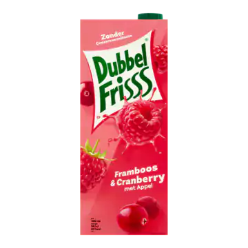 DubbelFrisss Framboos/ cranberry