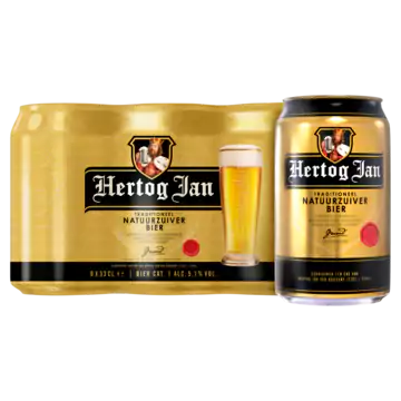 Hertog Jan Traditioneel Natuurzuiver Bier Hertog Jan Traditional Natural Pure Beer Cans