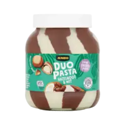 Jumbo Duo Pasta Hazelnut & White XXL