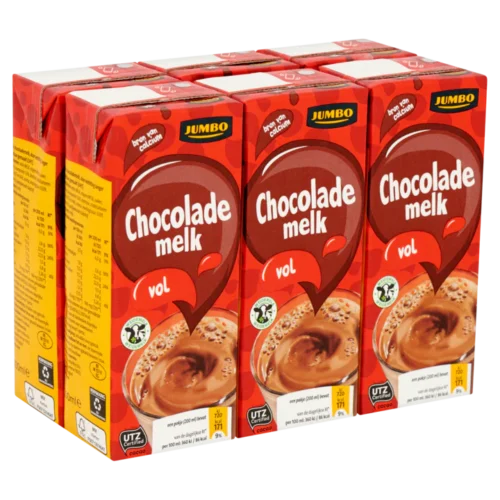 Jumbo Schokoladenmilch voll 6er Pack