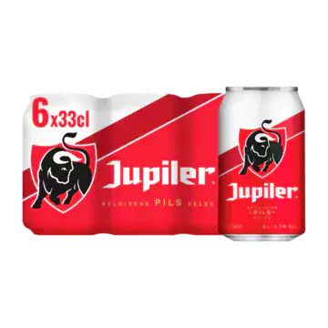 Jupiler Belgische Pils blk Jupiler Belgian Lager Can