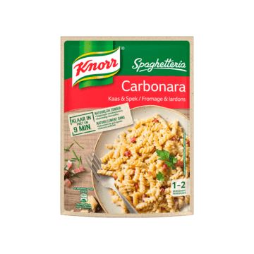 Knorr Pasta dish spaghetteria carbonara