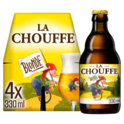 La Chouffe Ardens Blond Beer Bottles