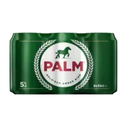 PALM Belgian Amber Ale Cans 6 x 330ml PALM Belgian Amber Ale Cans