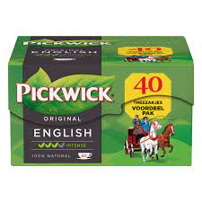 Pickwick English tea blend 1-cup discount pack
