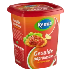 Remia Gevulde Paprikasaus op Hongaarse Wijze