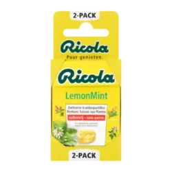 Ricola LemonMint Suikervrij Kruidenpastilles 2 Pack