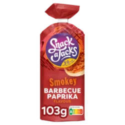 Snack A Jacks Reis Cracker BBQ Paprika