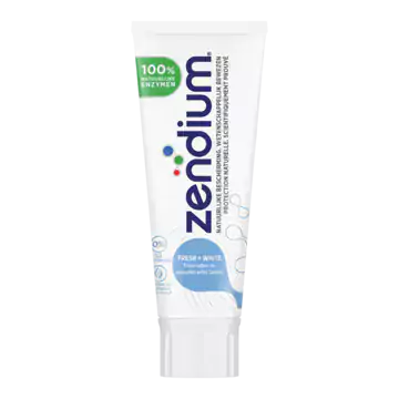 Zendium Toothpaste Fresh+White 75ml Zendium Toothpaste Fresh+White