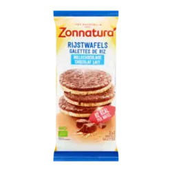 Zonnatura Rice Cakes Milk Chocolate