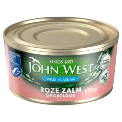 John West wilde roze zalm zonder vel en graat
